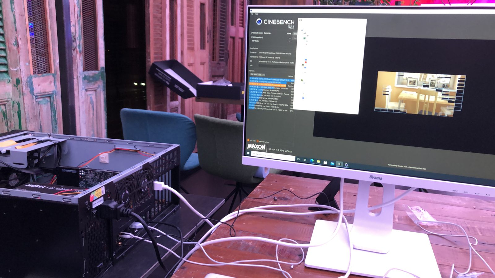 Soluzione server home-made in fase di test